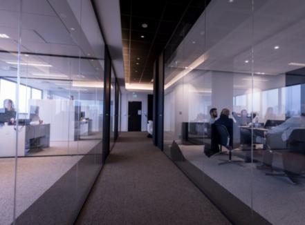INTERCLOSE - société spécialisée dans l'aménagement d'espace pour entreprise : Cloison Aluminium amovible Lille